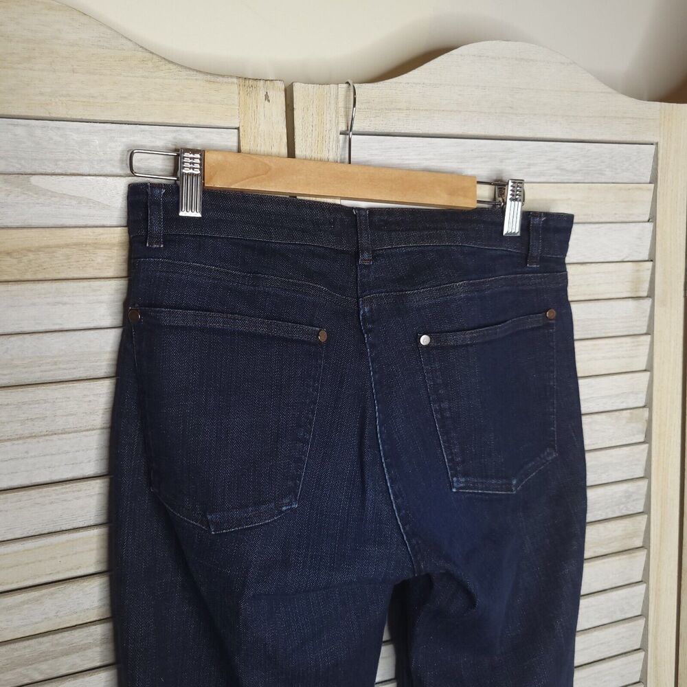 Eileen Fisher Dark Wash Mid Rise Petite Size Small 29 Waist 29x30 Womens Jeans - Picture 2 of 5